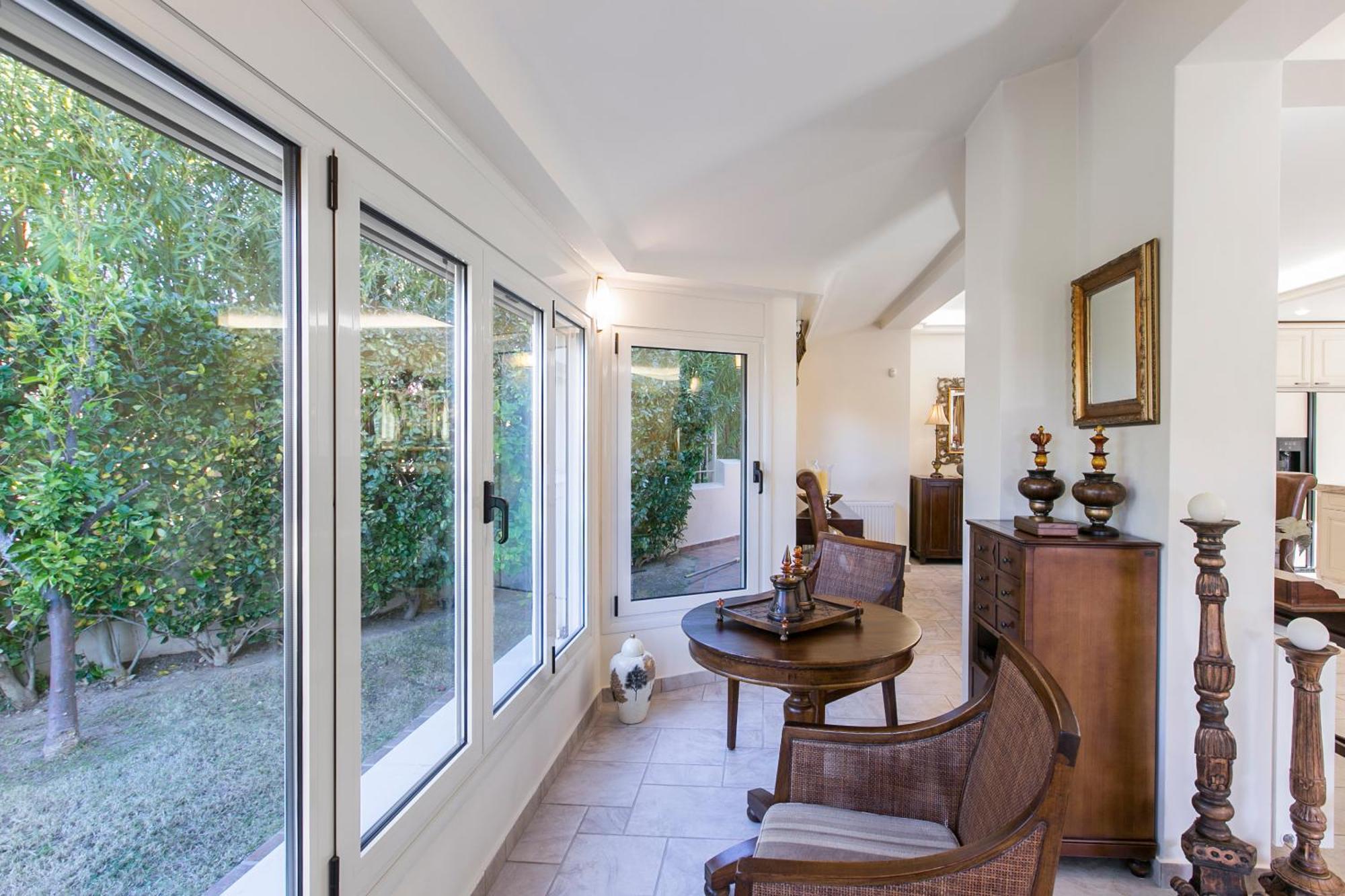Villa Melia Sounion Bagian luar foto