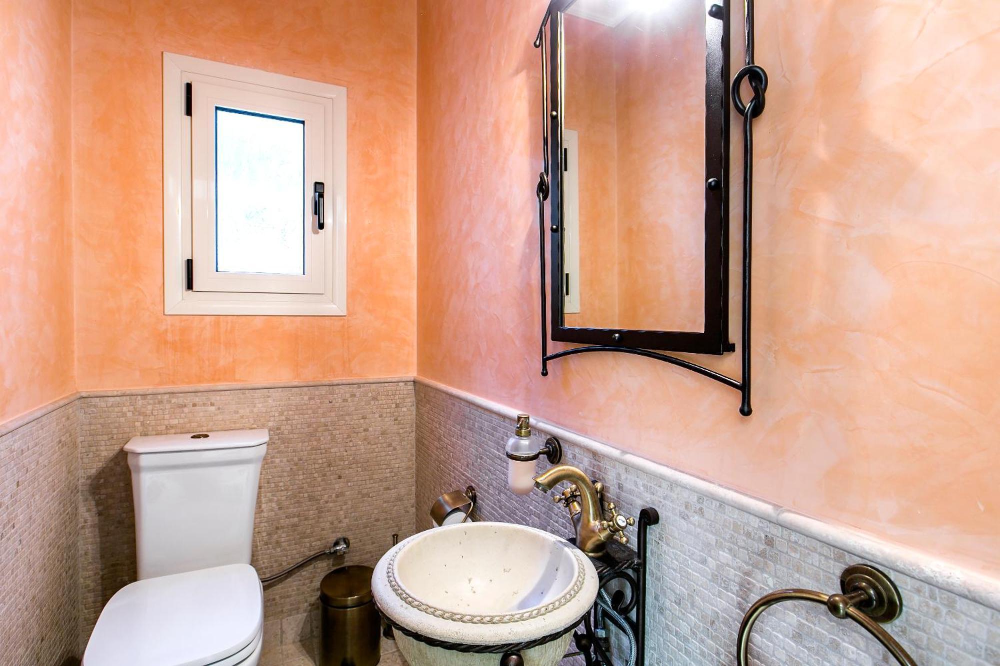 Villa Melia Sounion Bagian luar foto