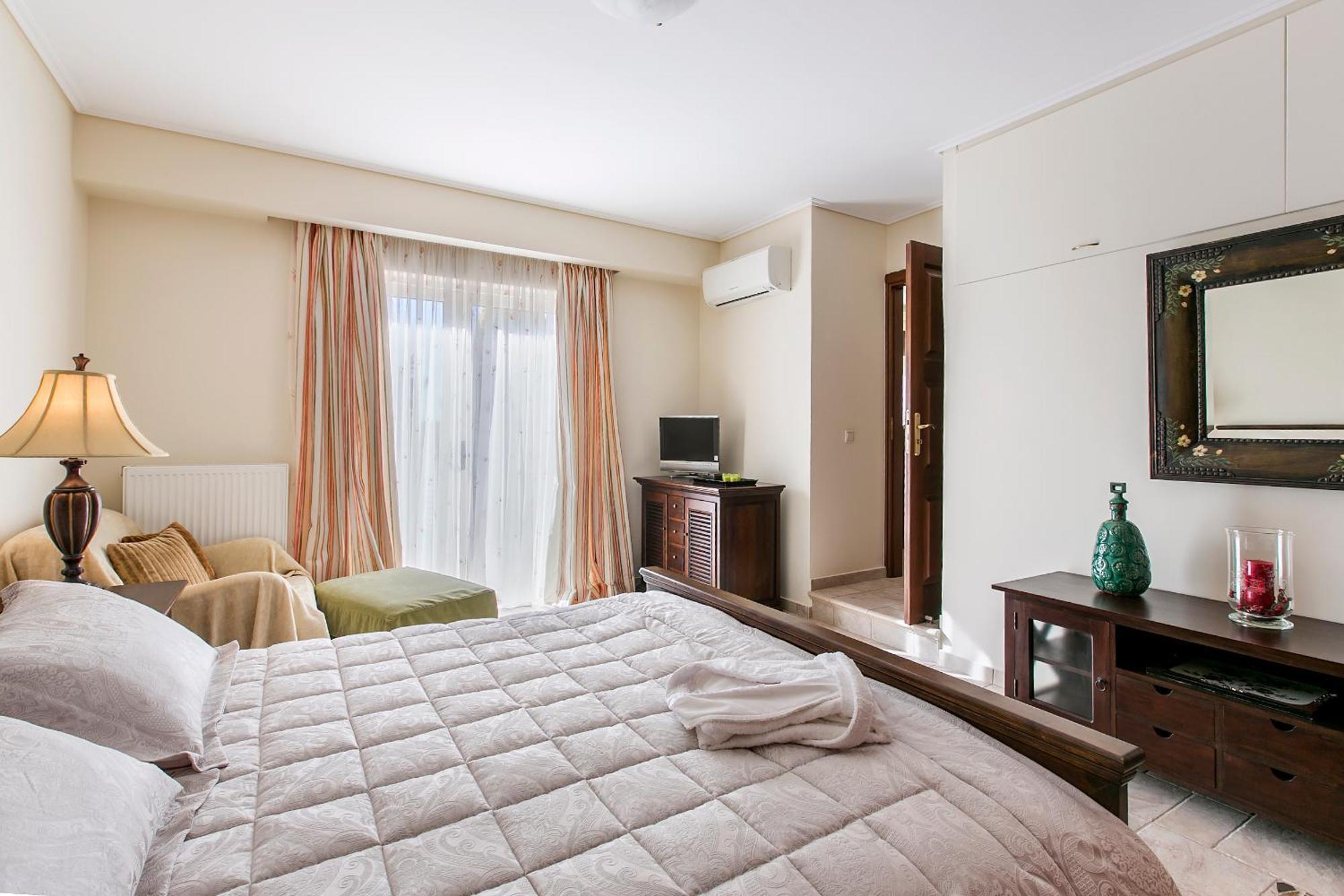 Villa Melia Sounion Bagian luar foto
