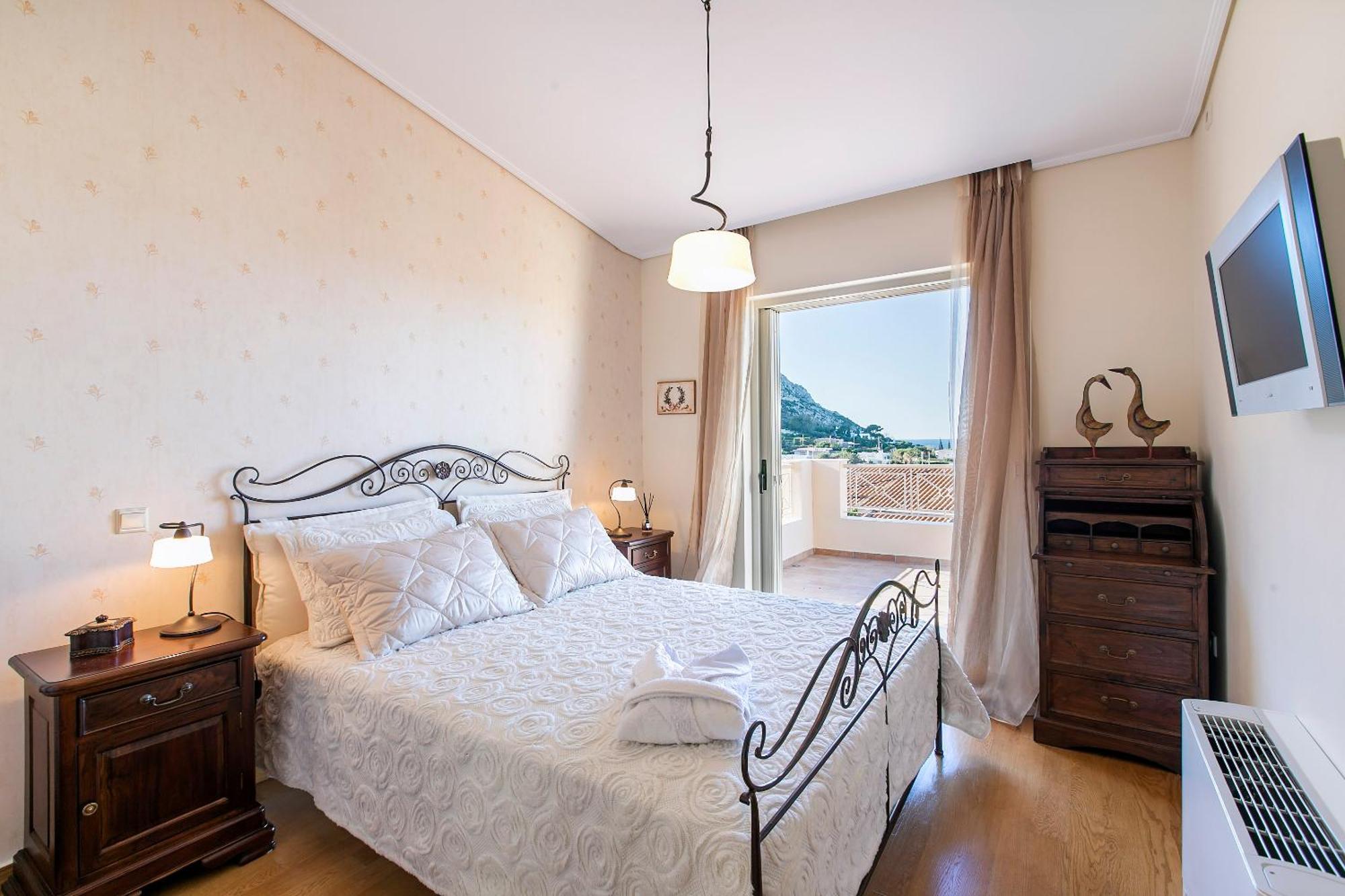 Villa Melia Sounion Bagian luar foto