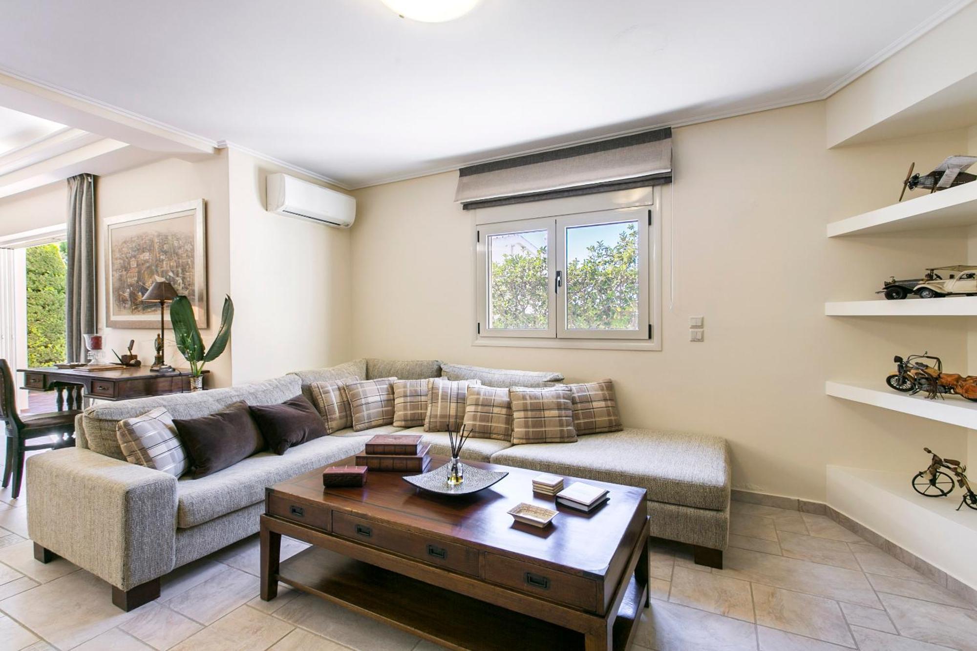Villa Melia Sounion Bagian luar foto