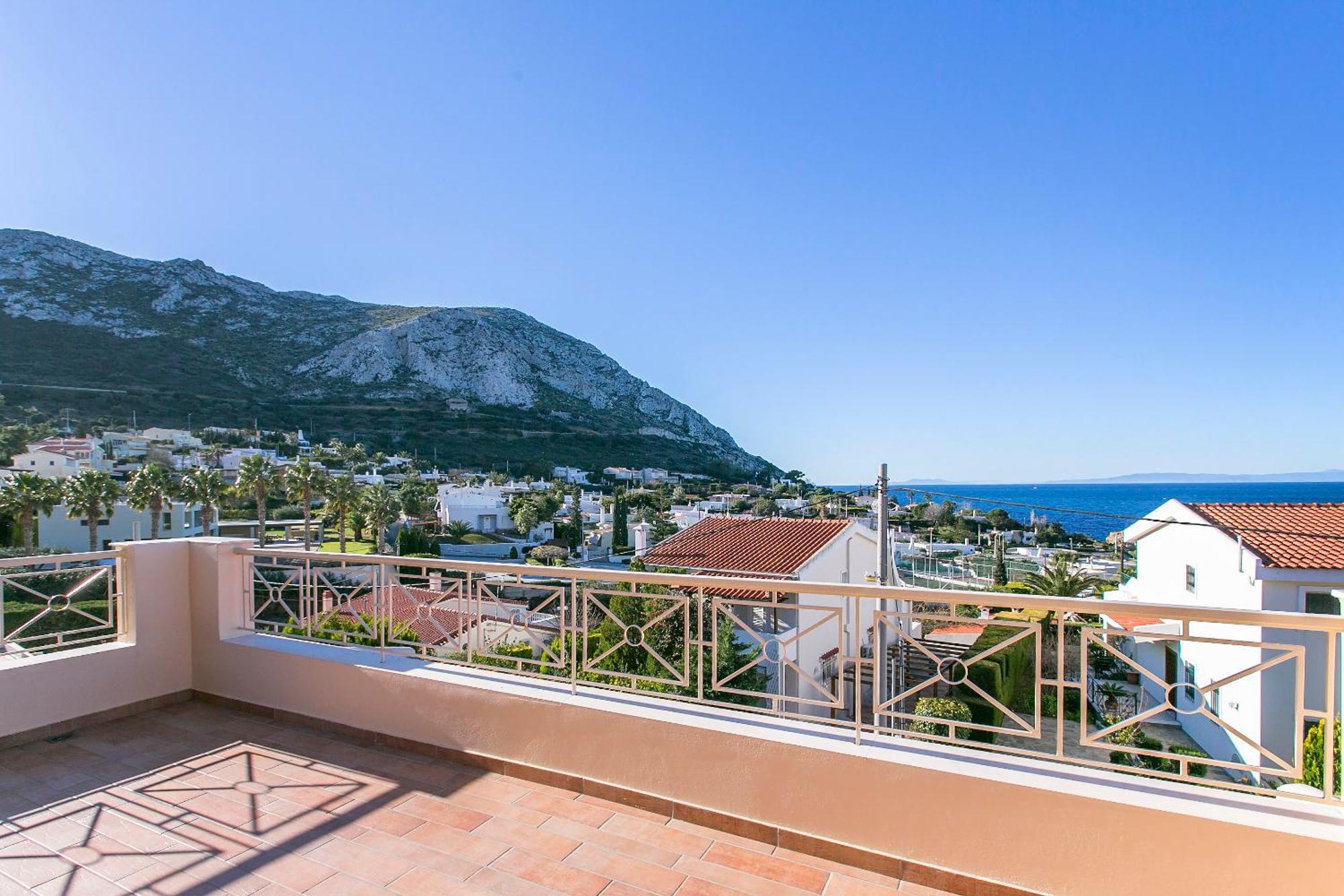 Villa Melia Sounion Bagian luar foto